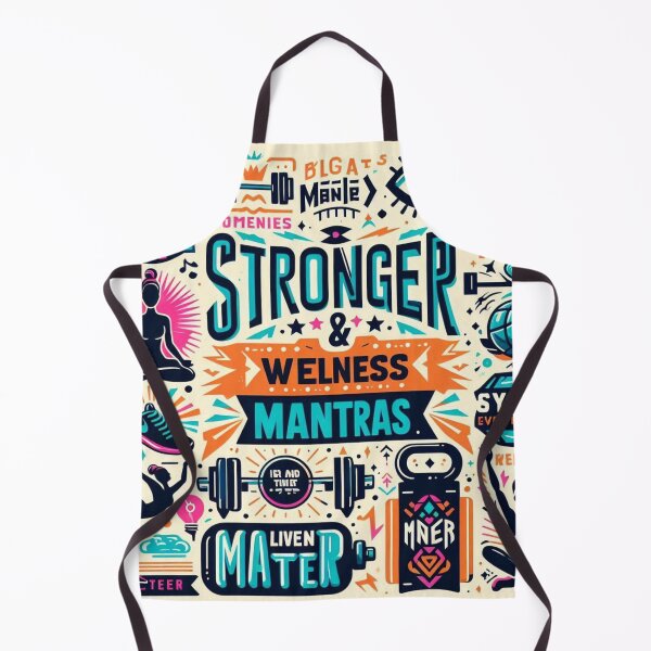 Item preview, "Empowering Fitness Mantras for Strength & Wellness" designed and sold by ayushsri.