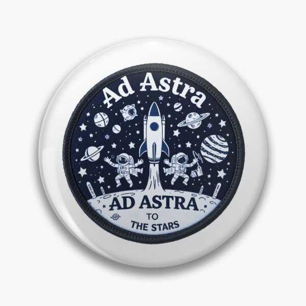Item preview, To the Stars (Ad Astra Mission Patch version 2) designed and sold by jnxyz.