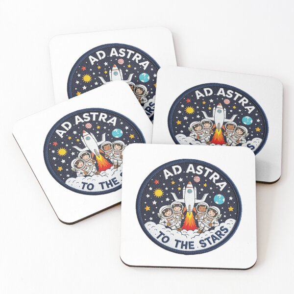 Item preview, Kids love the Stars (Ad Astra Mission Patch version 3) designed and sold by jnxyz.