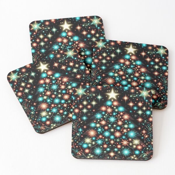 Item preview, Christmas Tree Sparkling Pattern designed and sold by Simplybe1.