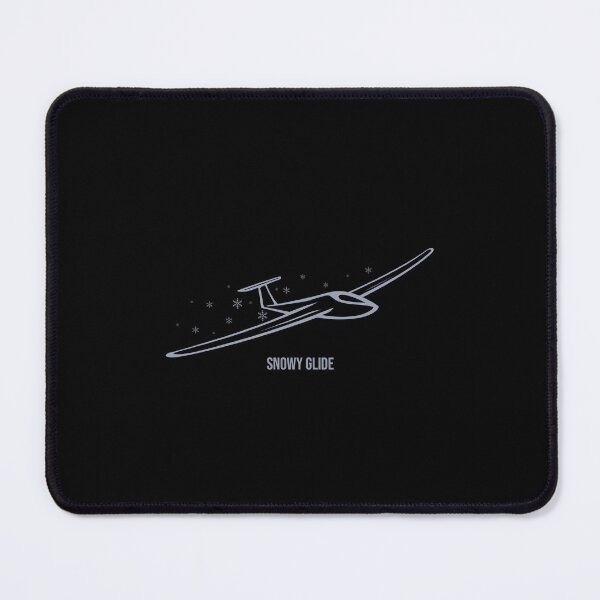 Item preview, Snowy Glide  Glider Plane Pilot Sailplane aerial floating soaring designed and sold by These_Prints.