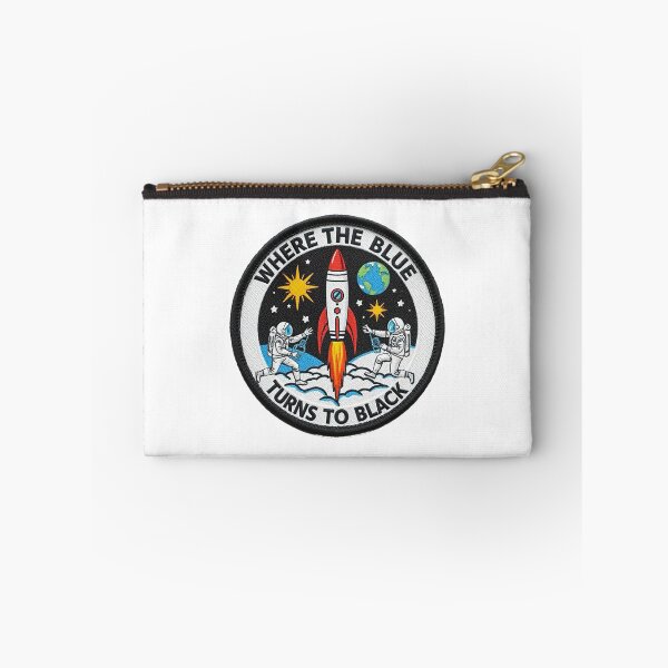 Item preview, Where the blue sky turns to the black of space (Blue turns to black Mission Patch version 1) designed and sold by jnxyz.