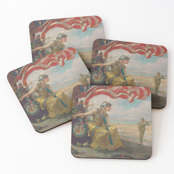 Item preview, “The Call of Missouri” – WWI painting Edwin Howland Blashfield designed and sold by Vintage Designs +.