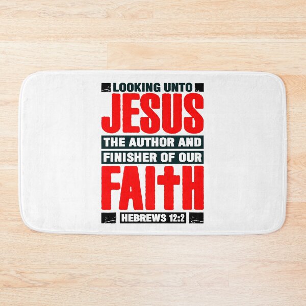 Item preview, Hebrews 12:2 Looking Unto Jesus designed and sold by plushism.