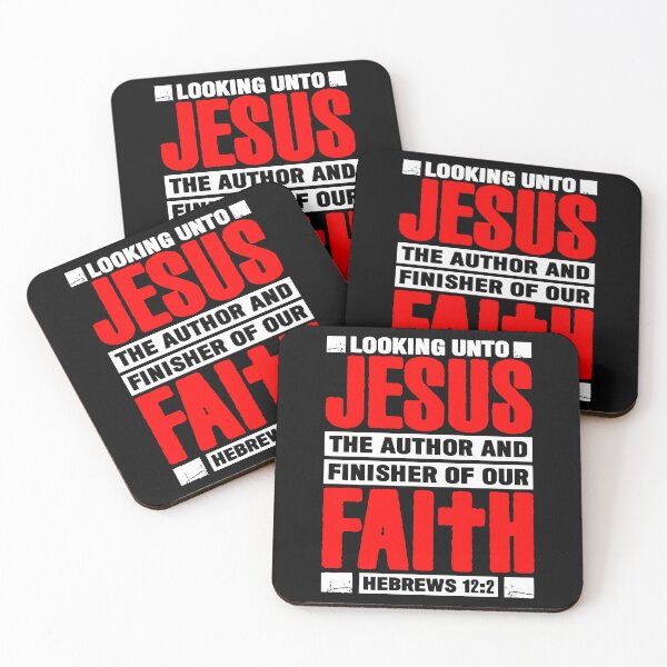 Item preview, Hebrews 12:2 Looking Unto Jesus designed and sold by plushism.