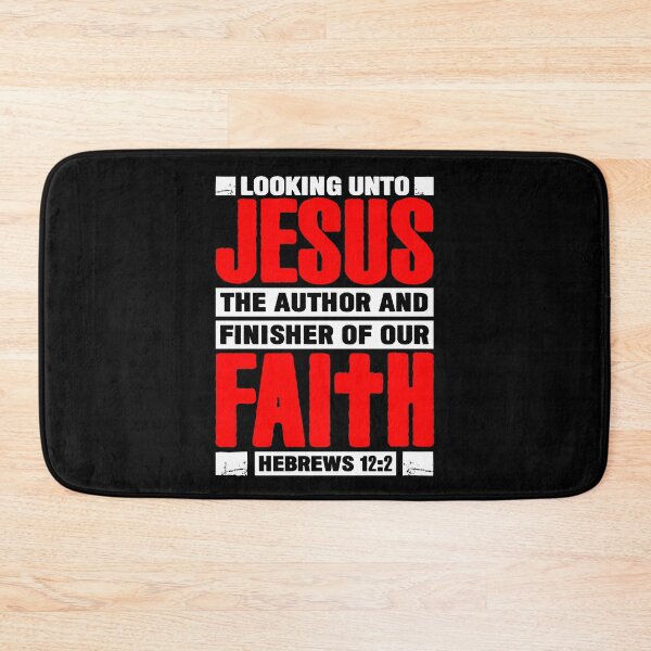 Item preview, Hebrews 12:2 Looking Unto Jesus designed and sold by plushism.