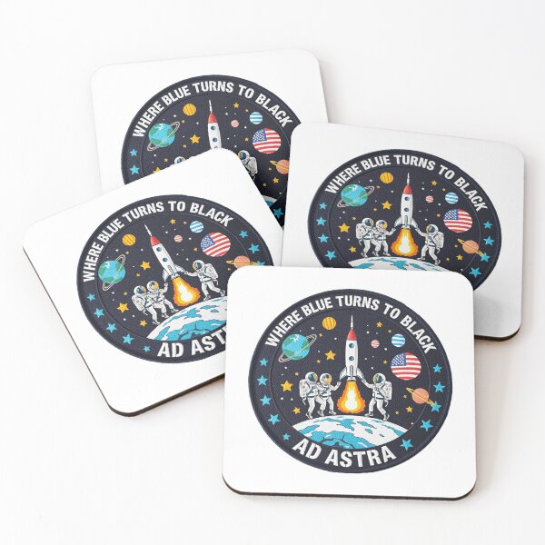 Item preview, Edge of Space Adventures (Blue turns to black Mission Patch version 3) designed and sold by jnxyz.