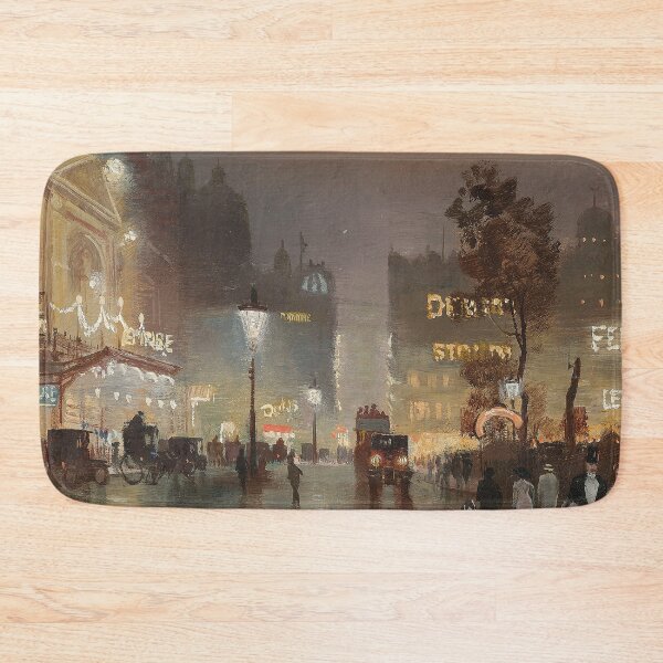 Item preview, Piccadilly circus and the Empire Leicester Square - George Hyde Pownall designed and sold by Vintage Designs +.