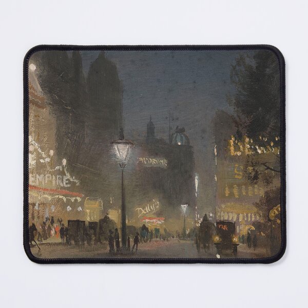 Item preview, Piccadilly circus and the Empire Leicester Square - George Hyde Pownall designed and sold by Vintage Designs +.