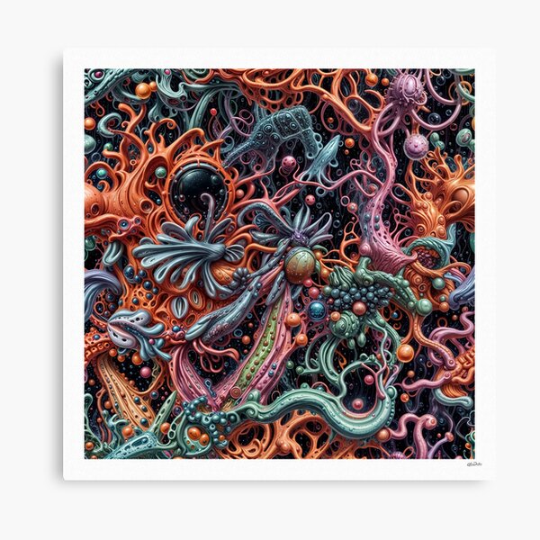 Aperçu de l'œuvre Alcaloids 11 créée et vendue par olivier duchossoir.