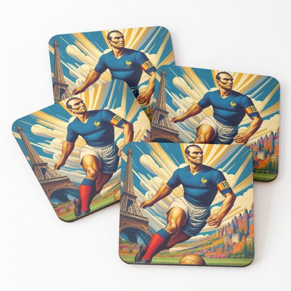 Item preview, France Retro Football Art designed and sold by FutbolEsArte.