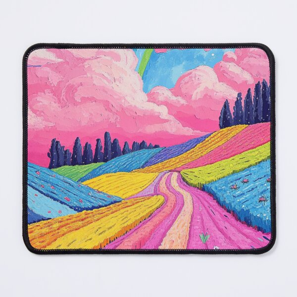 Item preview, 24x36 Art - Pink Clouds In Umbrella World designed and sold by GrinGalore.