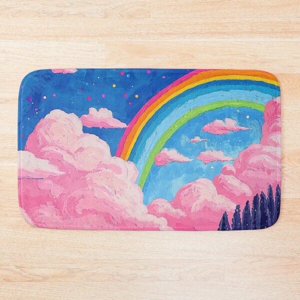 Item preview, 24x36 Art - Pink Clouds In Umbrella World designed and sold by GrinGalore.