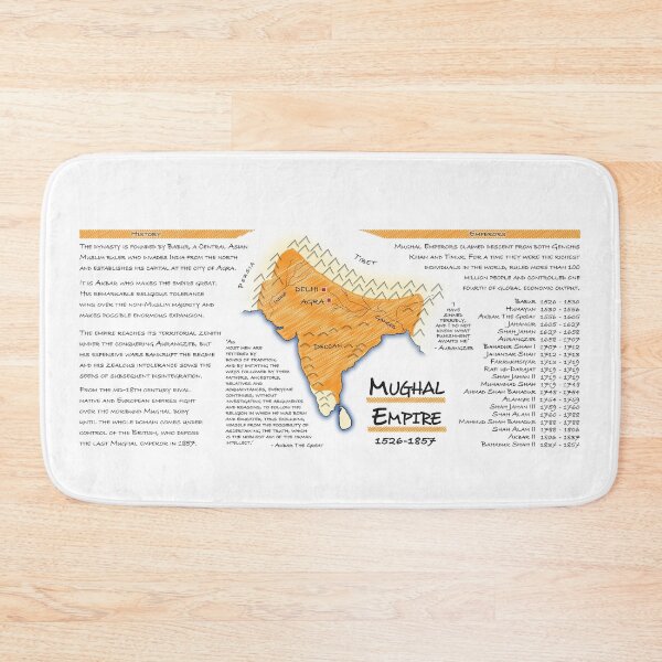 Item preview, Mughal Empire designed and sold by WisdomOfClouds.