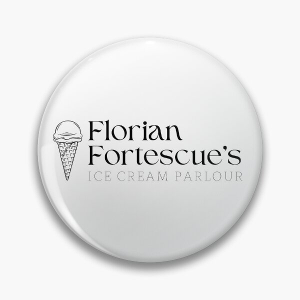 Item preview, Florian Fortescue's Ice Cream Parlour (large black logo) designed and sold by tom-m-riddle.