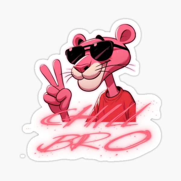 Artikel-Vorschau von PINK Panther, chill, Bruder, designt und verkauft von Theshopcustom.