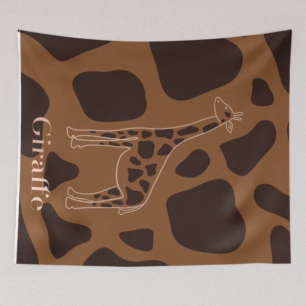 Item preview, Giraffe brown. Gifaffe illustration. Africa. Animals African designed and sold by Valeripva.