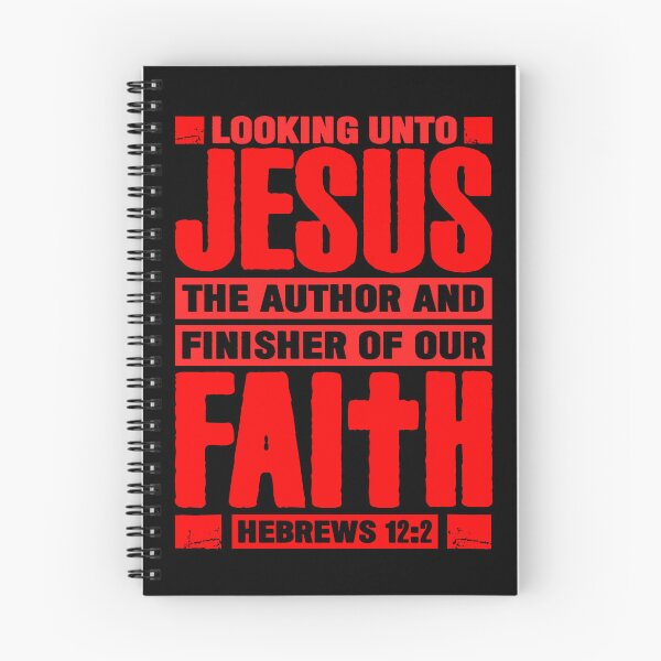 Item preview, Hebrews 12:2 Looking Unto Jesus designed and sold by plushism.