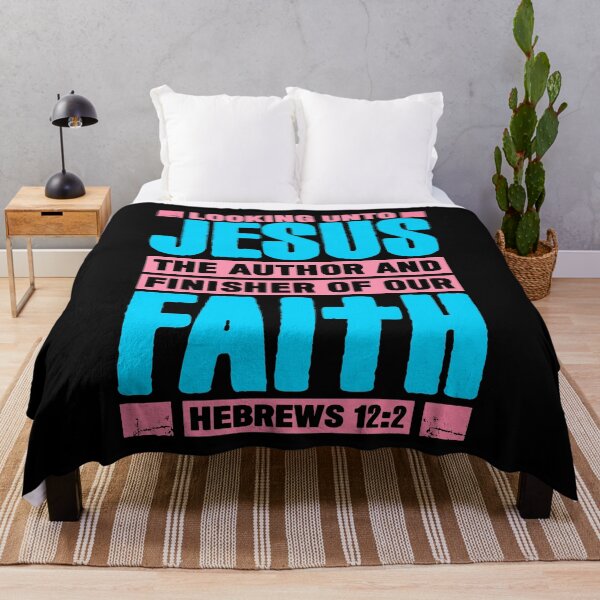 Item preview, Hebrews 12:2 Looking Unto Jesus designed and sold by plushism.