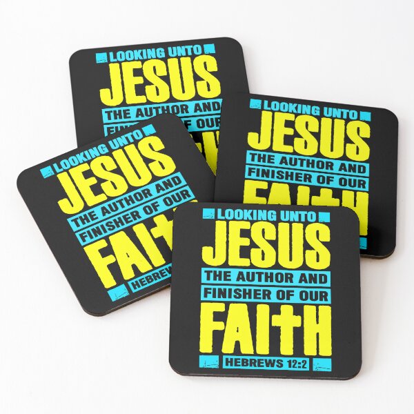 Item preview, Hebrews 12:2 Looking Unto Jesus designed and sold by plushism.