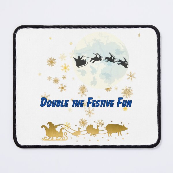 Item preview, Double the Festive Fun: A Tale of Two Santas  designed and sold by Zonghe.