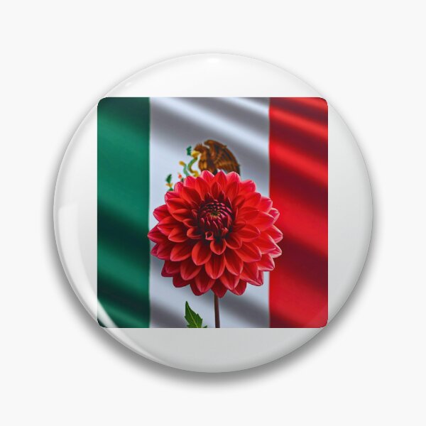 Item preview, Dahlia's national flower of Mexico designed and sold by FitEnvy.