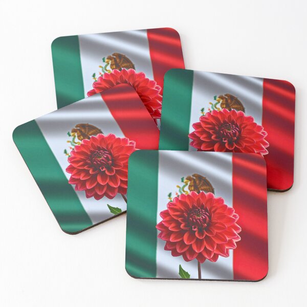 Item preview, Dahlia's national flower of Mexico designed and sold by FitEnvy.