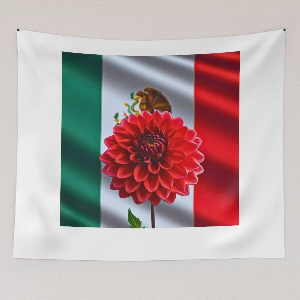 Item preview, Dahlia's national flower of Mexico designed and sold by FitEnvy.