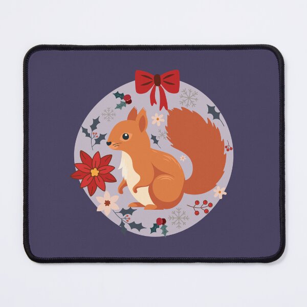 Item preview, Cute Christmas Squirrel designed and sold by AnulaArt.