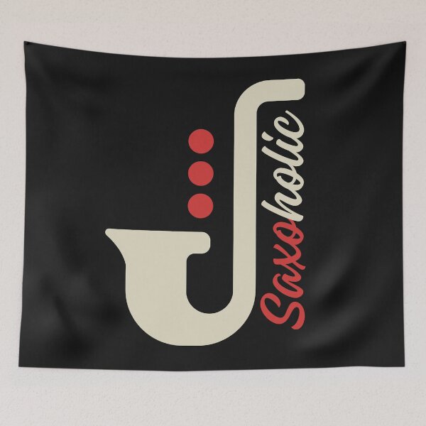 Item preview, Saxoholic Jazz Musician Saxophone Lover  designed and sold by Anniko Art Studio.
