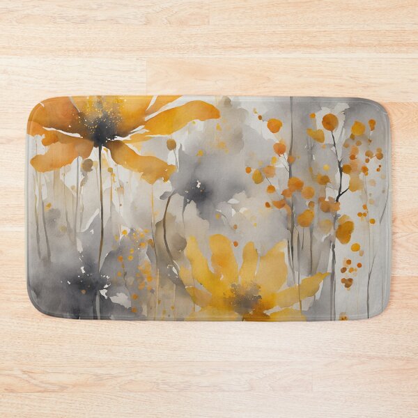 Item preview, Elegant  Florals Pattern Romantic   Autumn Colors,  Fall Vibes, Yellow Pattern Watercolor designed and sold by KolorellaS.