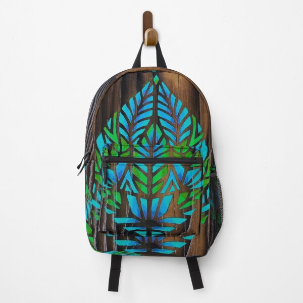 Item preview, leaf, ethnic, folk, neon, glow, wood, green, geometric designed and sold by JoannaLasGalery.