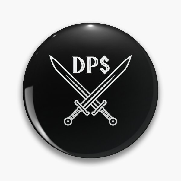 Item preview, DPS MMO - Epic Crossed Swords Gaming Design designed and sold by FallenStarArt.
