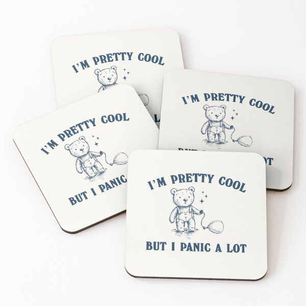 Item preview, I am pretty cool but I panic alot - Unisex T Shirt, Funny Shirt, Graphic Tee, Silly designed and sold by samidsou.