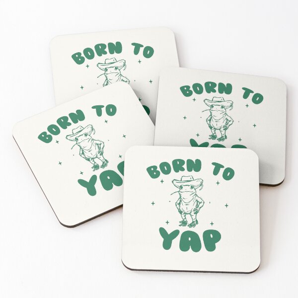 Item preview, Born to Yap Y2k Style Shirt, Weird T Shirt, Meme T Shirt, Retro Funny Frog Shirt, Frog Meme designed and sold by samidsou.