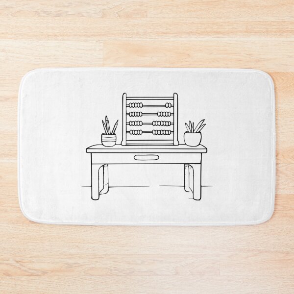 Item preview, an abacus on a classroom desk designed and sold by rasagamastore.