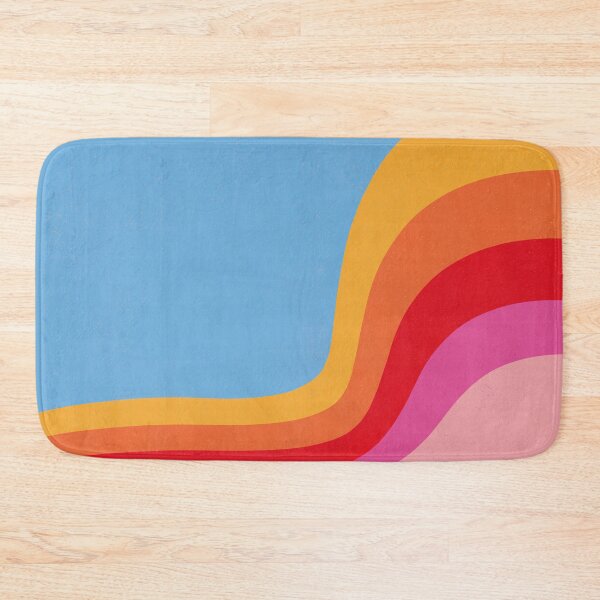 Item preview, Retro Rainbow Wave Pattern designed and sold by murraymont.