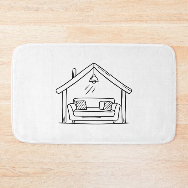 Item preview, an alcove filled with cushions in a cozy room designed and sold by rasagamastore.