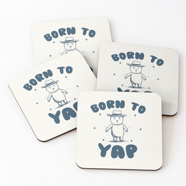 Item preview, Born to Yap Y2k Style Shirt, Retro Cartoon T Shirt, Weird T Shirt, Meme T Shirt, Silly Shirt, Retro Cartoon Bear designed and sold by samidsou.