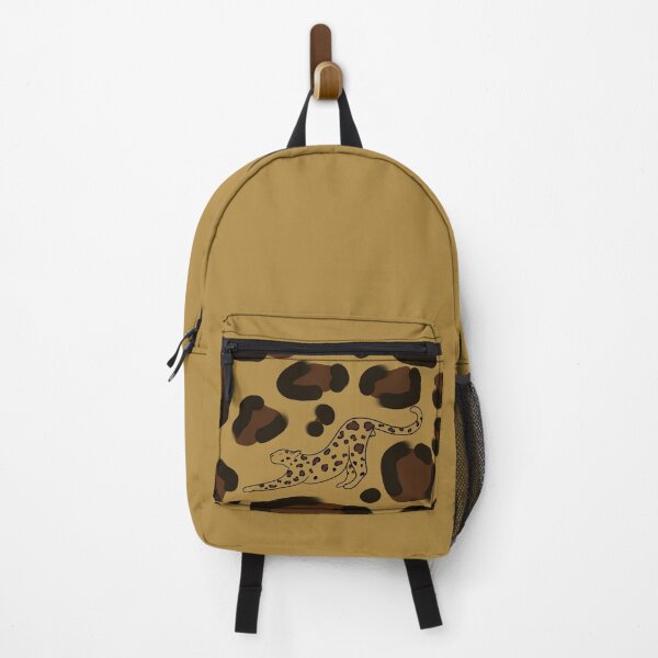 Item preview, Leopard pull-up in brown patch on sandy background and brown spots designed and sold by Valeripva.