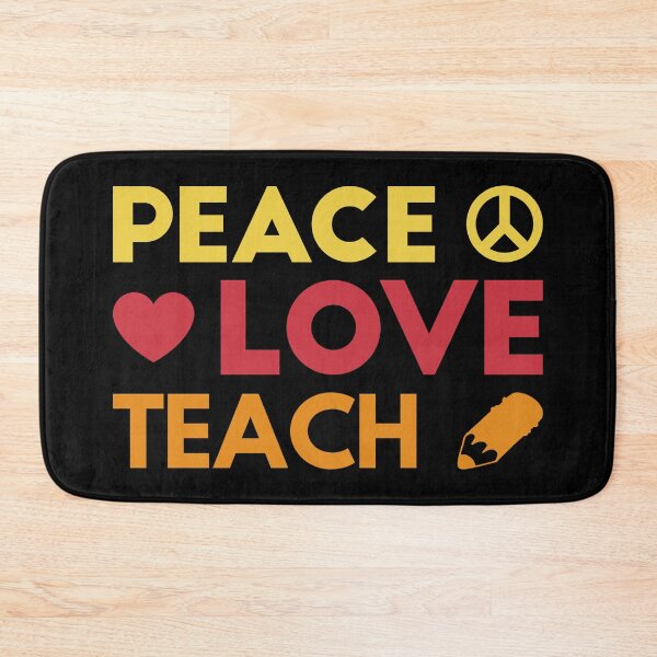 Item preview, Peace Love Teach I designed and sold by Lemon Pepper.