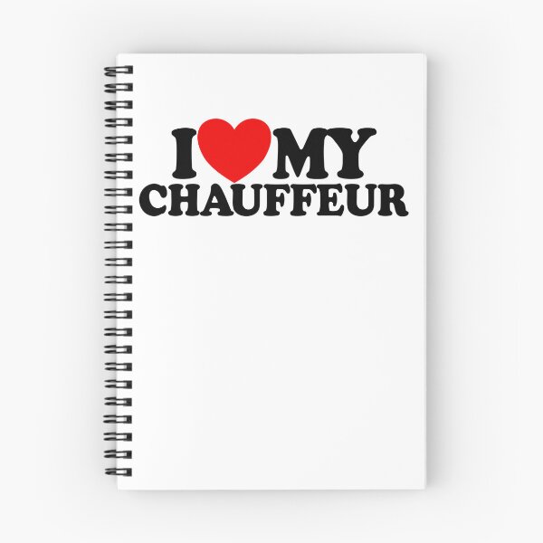 Item preview, I Love My Chauffeur Red Heart Driver Love My Chauffeur Gear designed and sold by DynamicDesign.