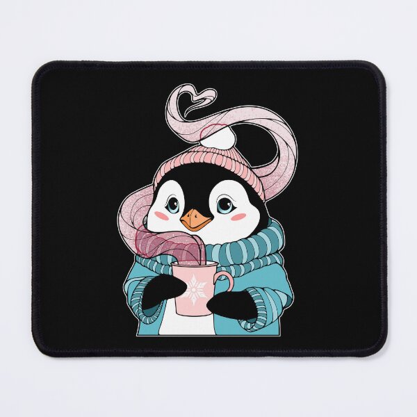 Item preview, Cozy Kawaii Penguin at Tea Time designed and sold by ObsidianDaz.