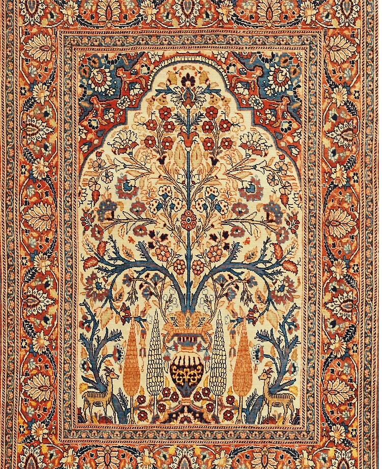 Tabriz Tree of Life Persian Rug Print | iPad Case & Skin