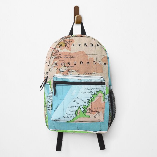 Item preview, Australia of Old. A restored map designed and sold by JonDelorme.