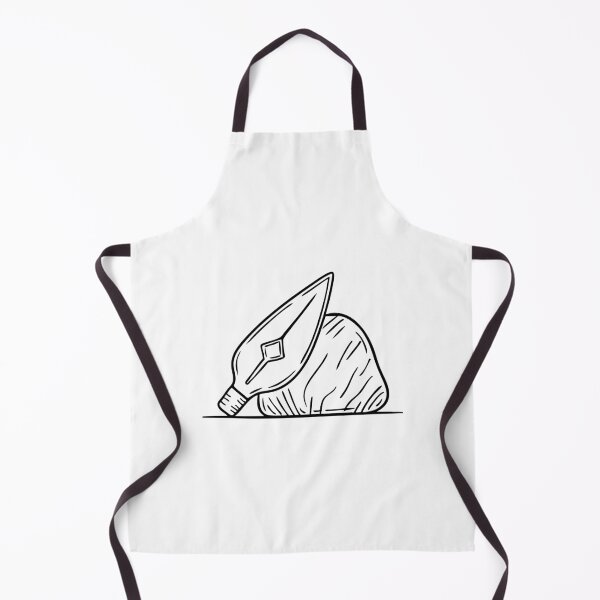 Item preview, Illustration of an arrowhead resting on a rock designed and sold by rasagamastore.