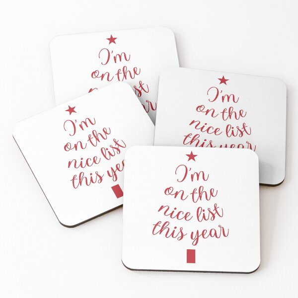 Item preview, I'm on the nice list designed and sold by papanika.