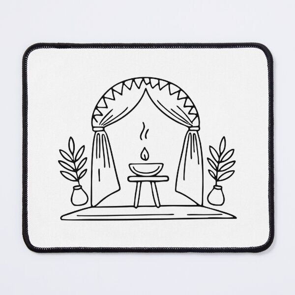 Item preview, a Decorated Altar for a Special Ceremony designed and sold by rasagamastore.