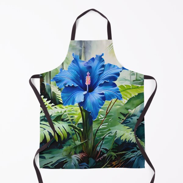Item preview, Blue flower in the trees designed and sold by lauriclf.