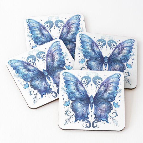 Item preview, Airy Flutter: Gemini Butterfly Zodiac Decal designed and sold by Nick C.
